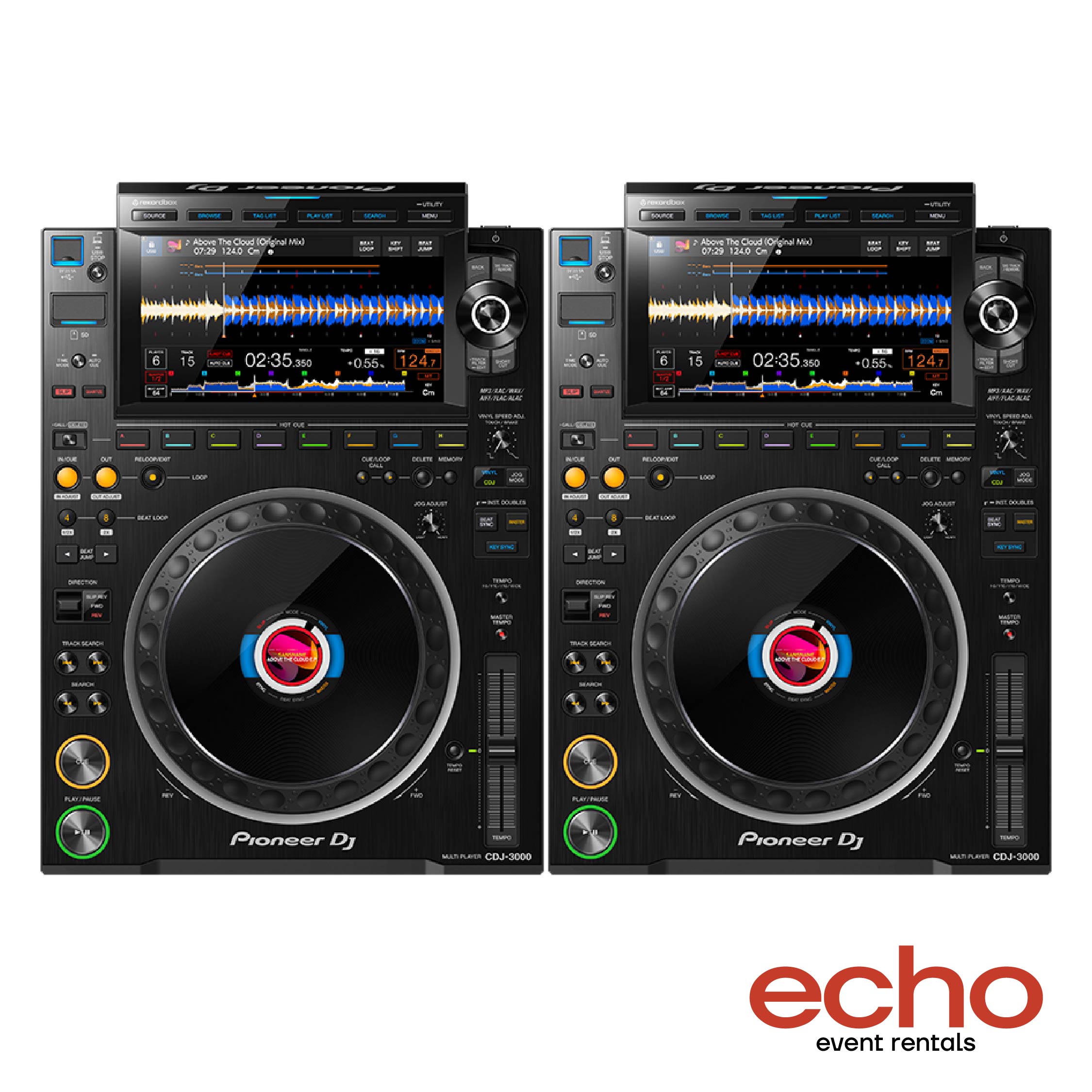 Pioneer CDJ-3000 rental in Dubai