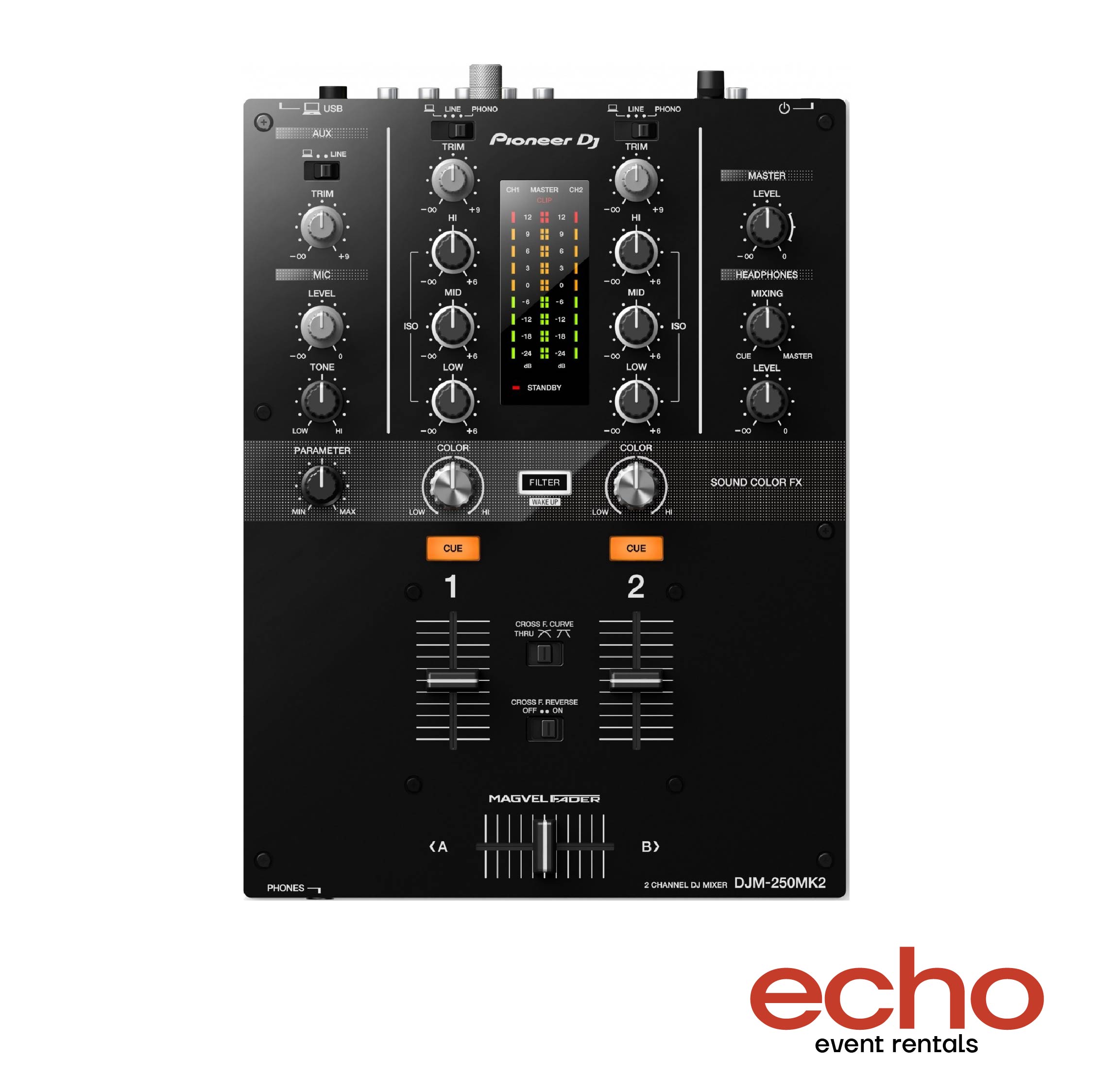 Pioneer DJM-250MK2 rental in Dubai