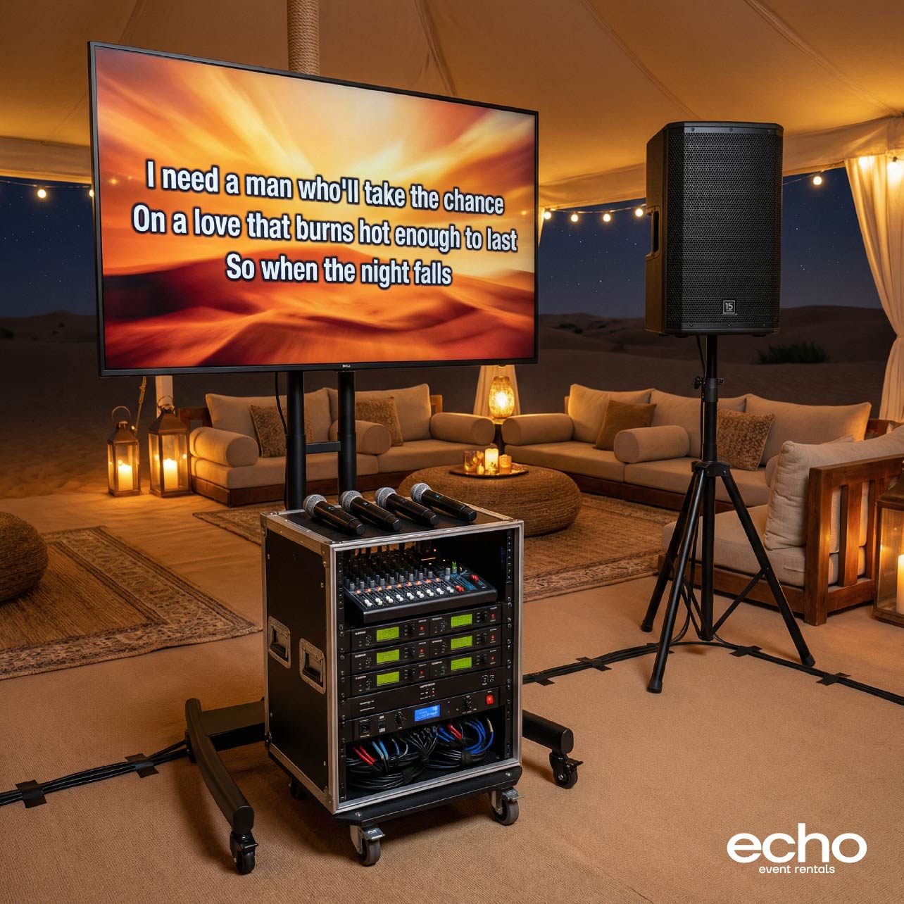 Premium Karaoke Setup karaoke setup rental in Dubai