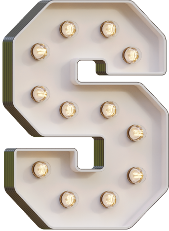 Marquee Letter S Light-Up LED Rental Dubai