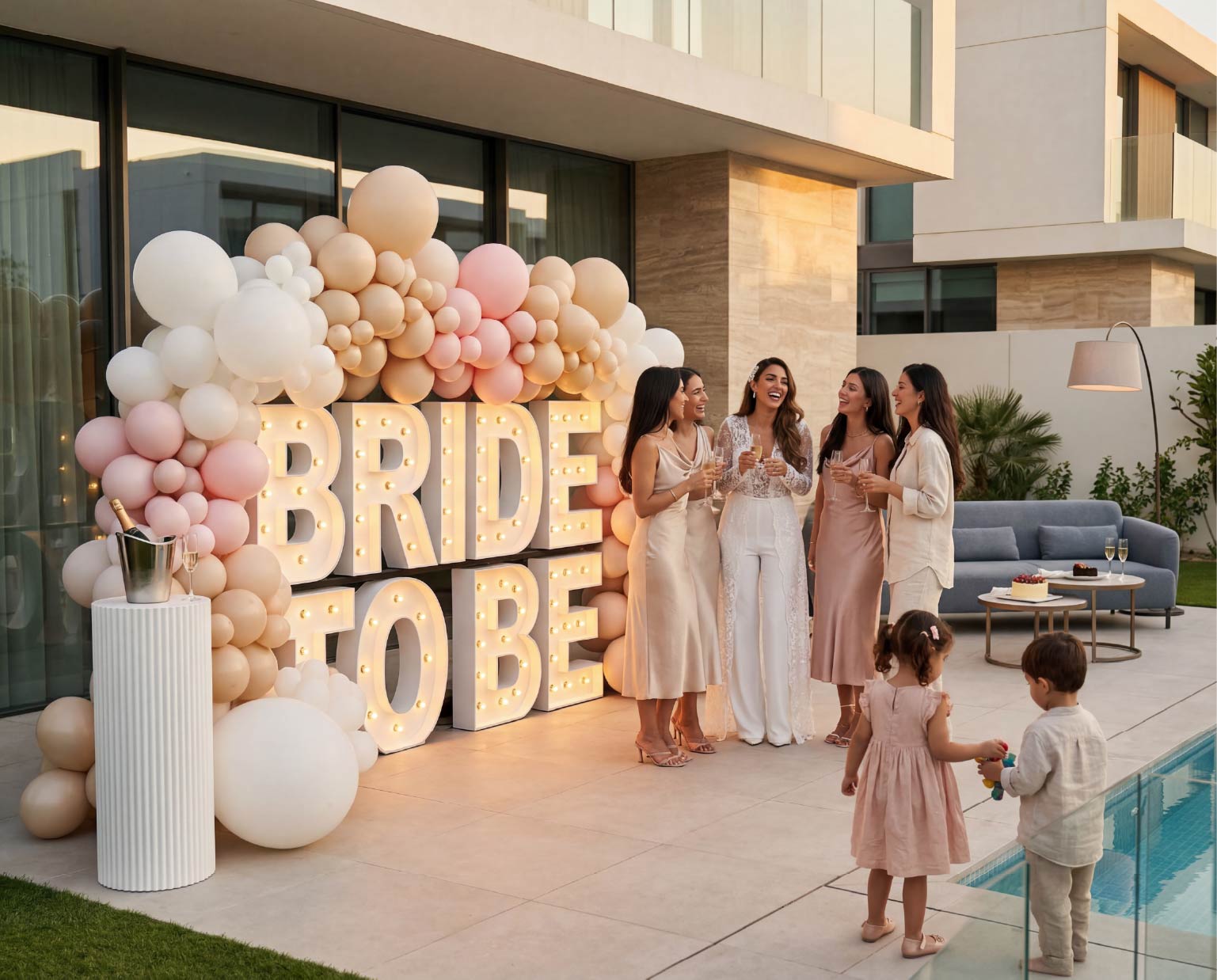 Bride to Be Marquee Letter Bundle