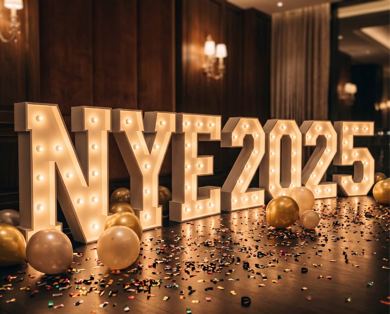 NYE 2025 Marquee Letter Bundle
