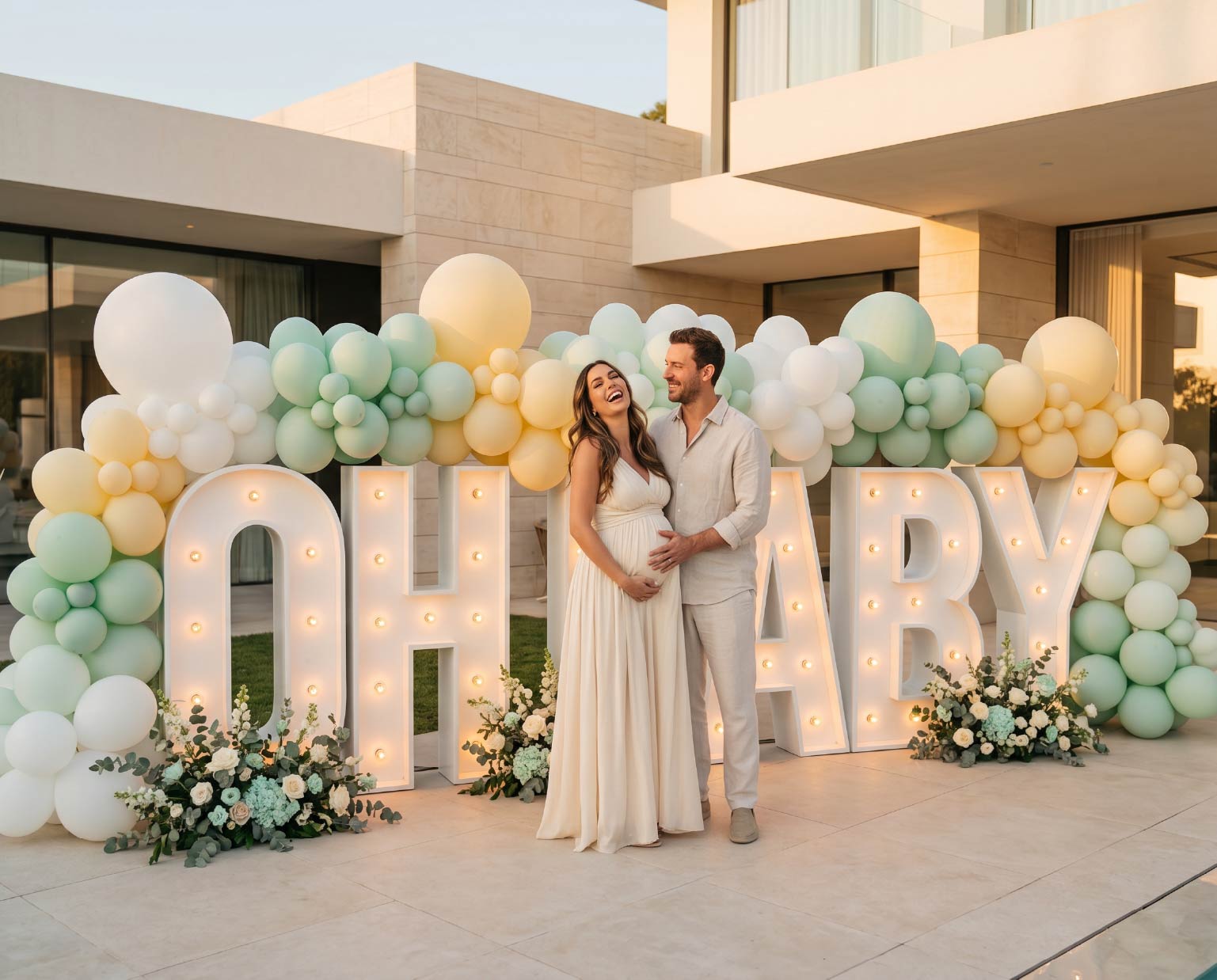 OH BABY Marquee Letter Bundle