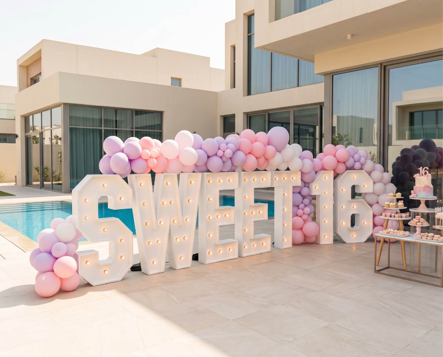 Sweet One Marquee Letter Bundle