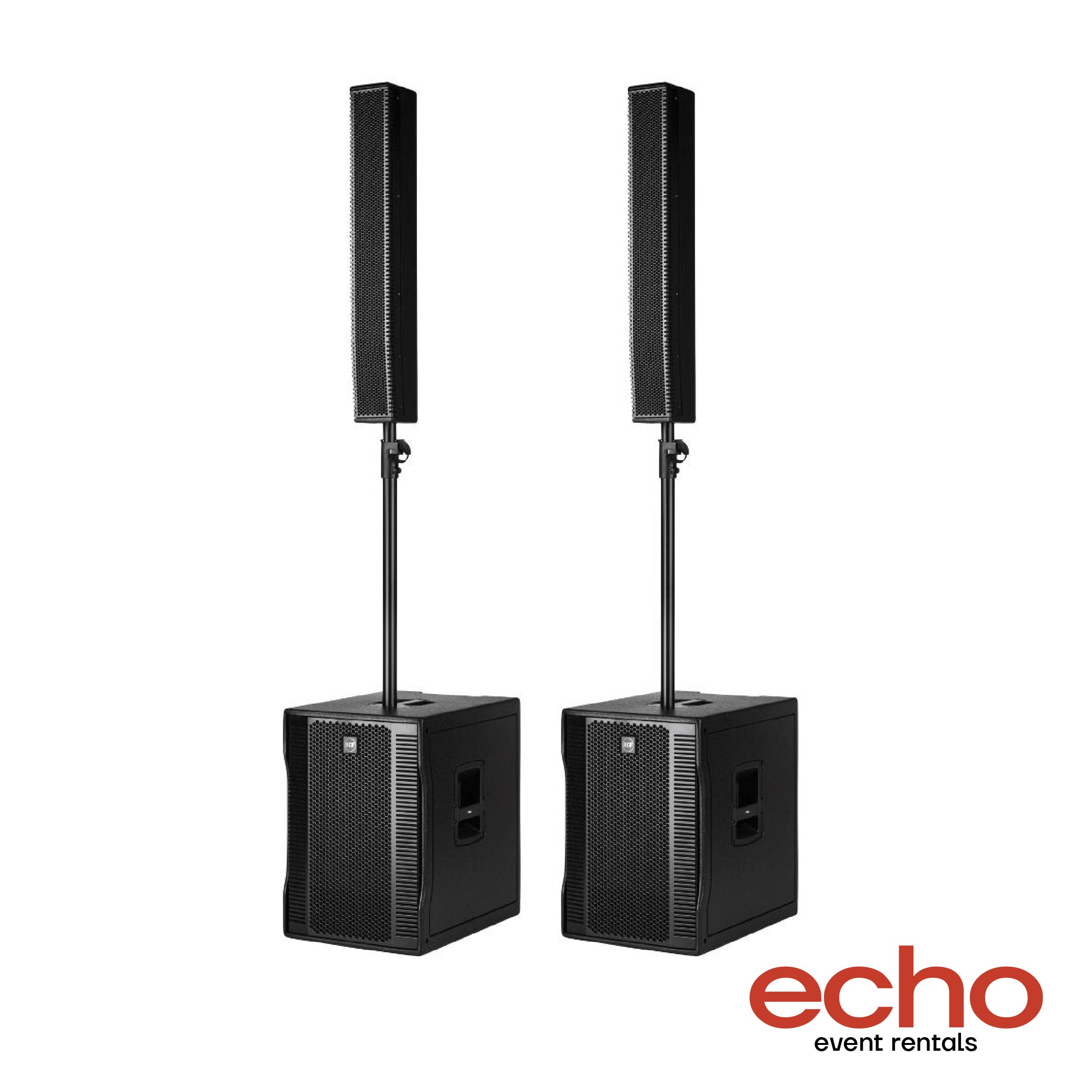 RCF EVOX 12 speaker rental in Dubai