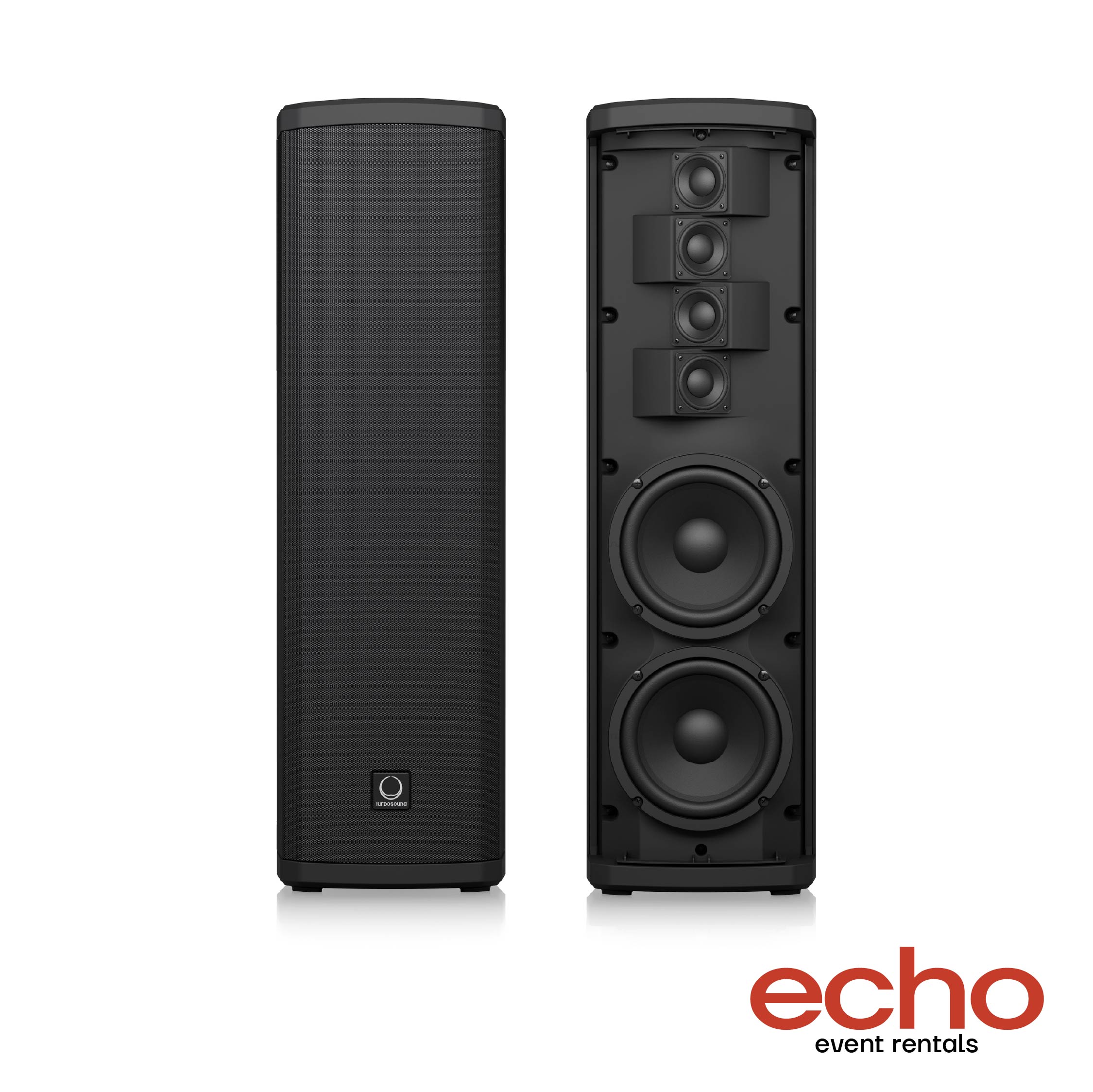 Turbosound IP300 speaker rental in Dubai